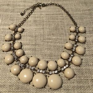 Natasha Cream Color Bauble Necklace